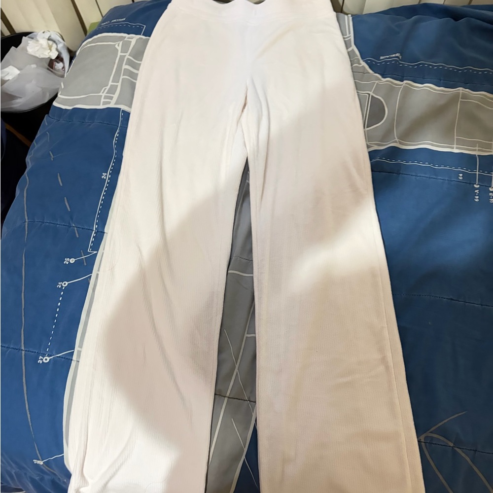 Jockey Women's Cream Straight Leg Pants